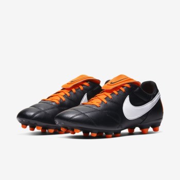 Nike Premier II FG - Férfi Focicipő - Fekete/Narancssárga/Fehér